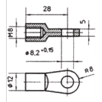 Подсоединение для блокируемых газовых пружин 065 0071