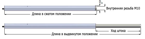 подъемные цилиндры Movotec