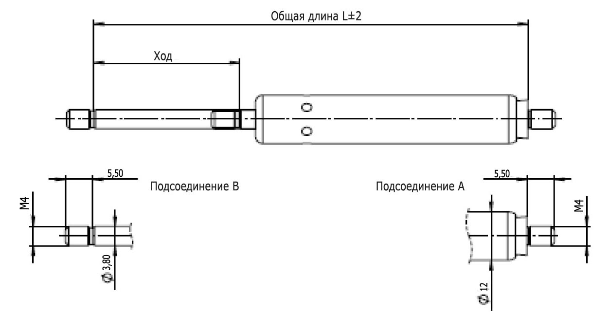 16-12 Тип подсоединения: резьба/резьба
